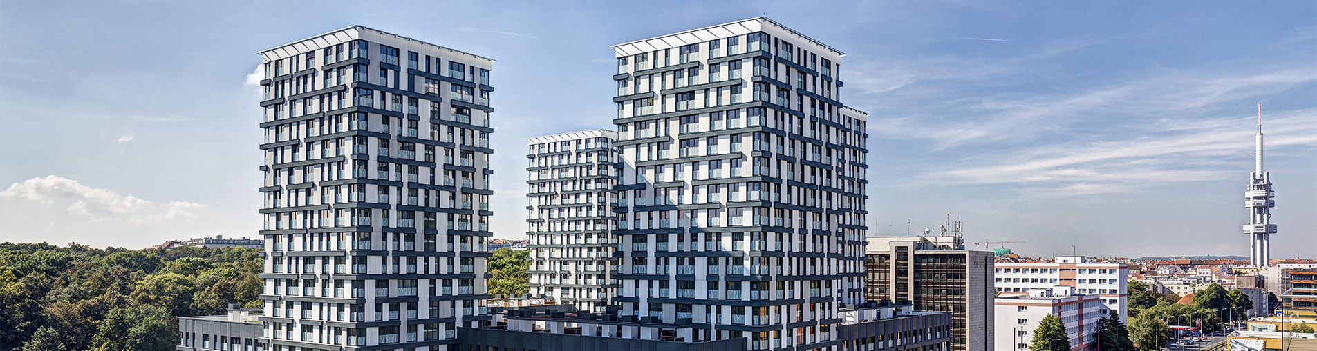 Residence Garden Towers | Praha 3 – Žižkov | 2016